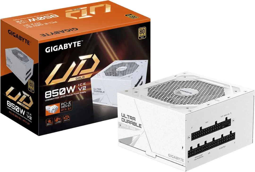Gigabyte UD850GM PG5 ICE Voedingsadapter 850W