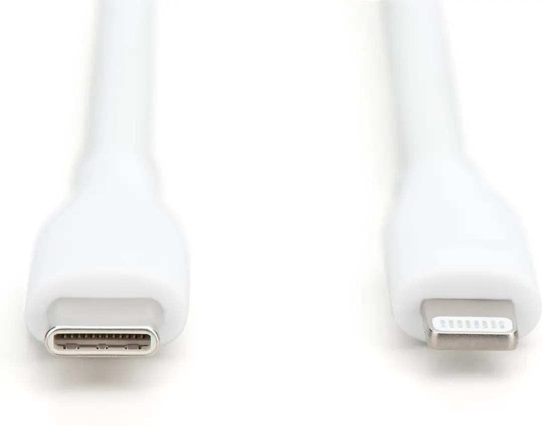 Digitus AK-600110-005-W Lightning-kabel 0,5m - Wit