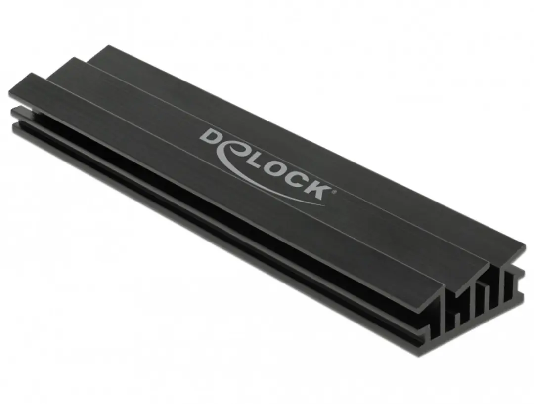 Delock Heat Sink 18284 M.2 Koelblok - 100mm - Zwart