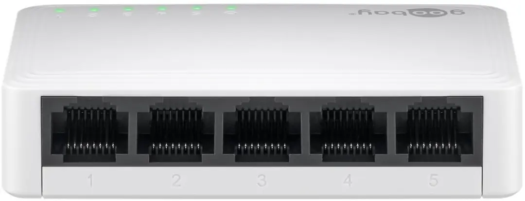 Goobay 5-poorts Gigabit Ethernet Switch