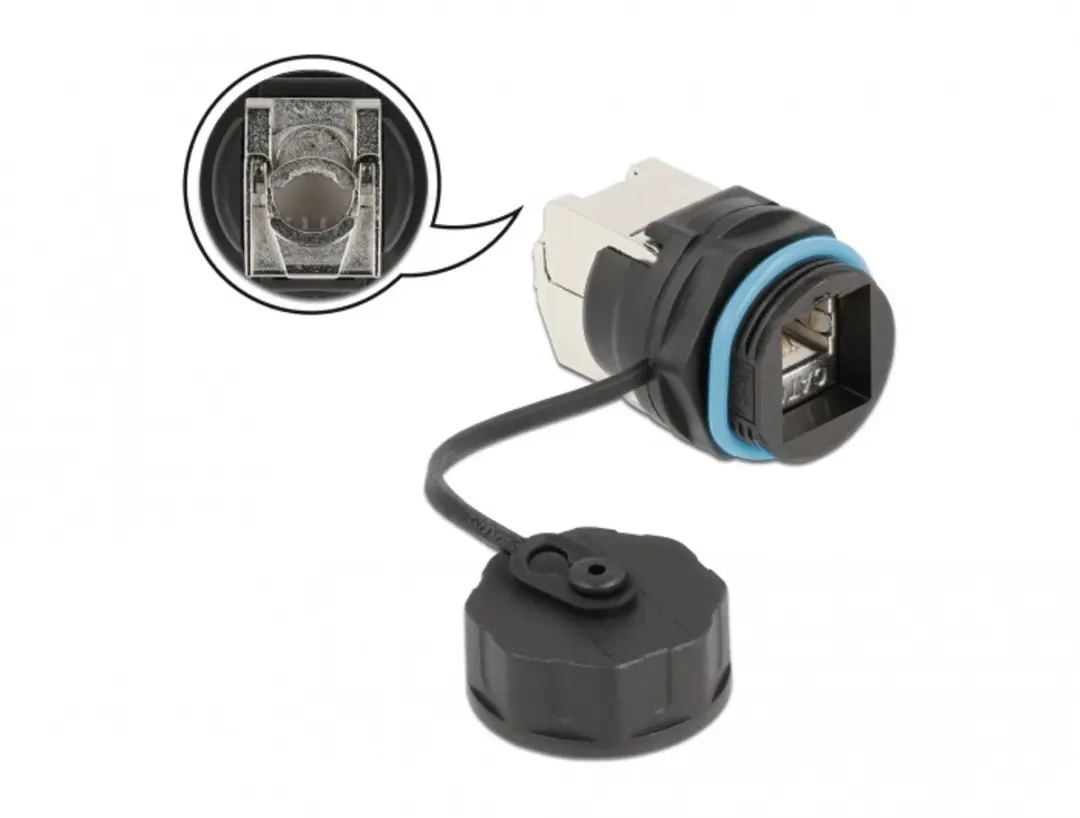 Delock RJ45 LSA Connector Cat.6A