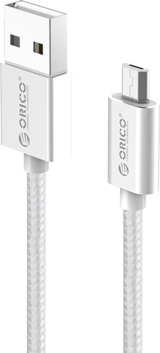 ORICO Micro USB Oplaadkabel 1m - 3A - Aluminium