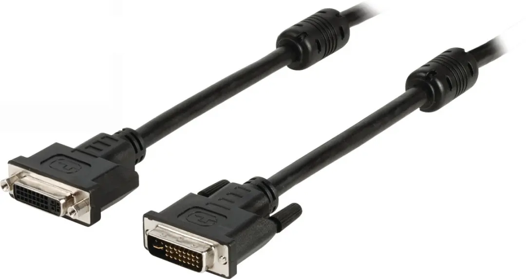 Delock DVI-I Beeldscherm Verlengkabel 1m