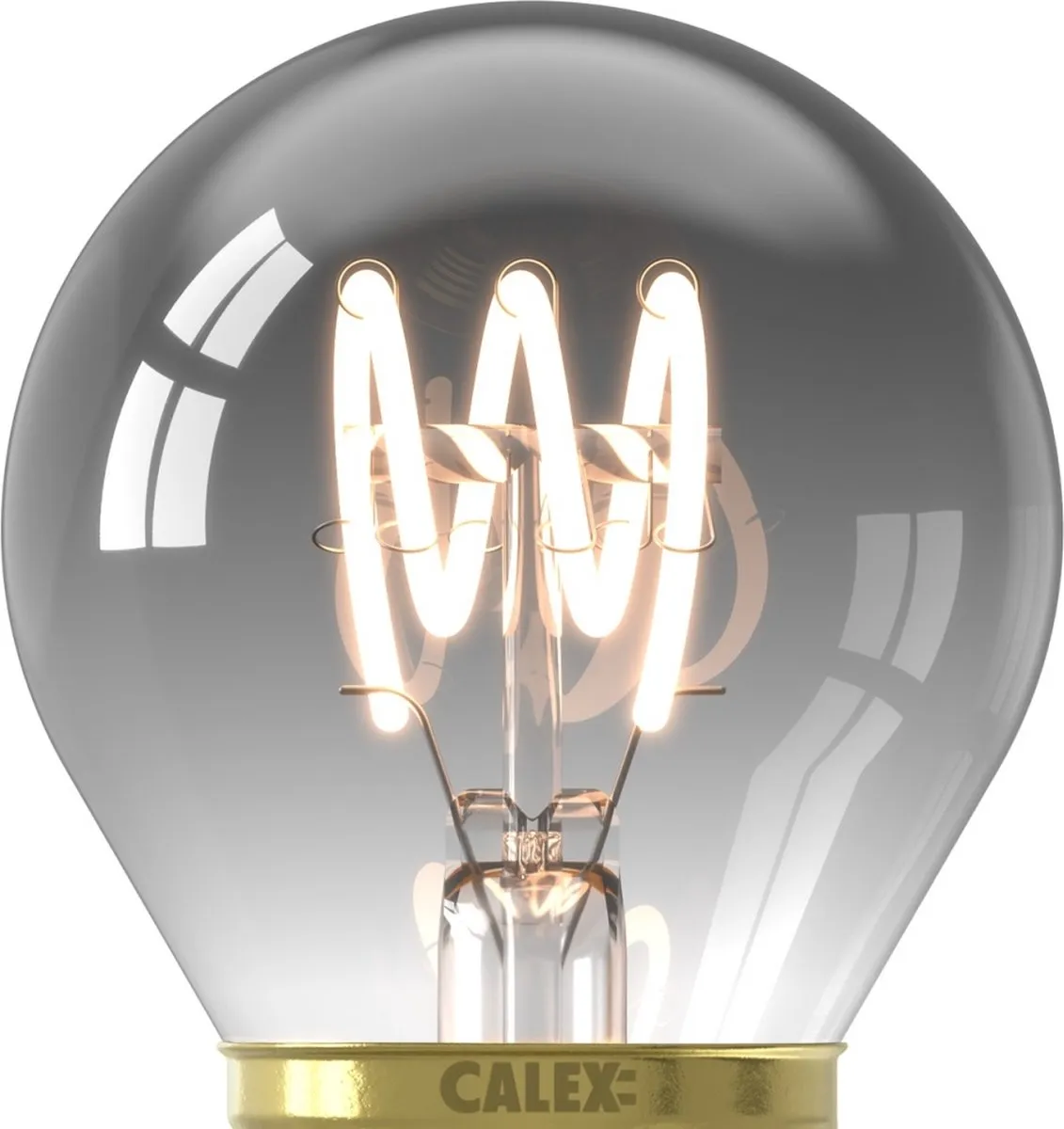 Calex Lichtbron E27 Rookglas - 1800K Warm Wit - afbeelding 6 van 6