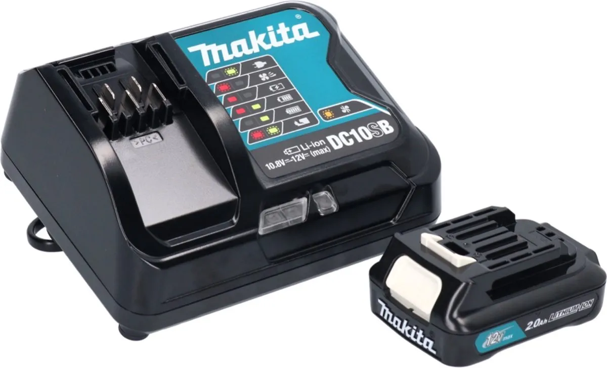 Makita UR100DSAP Kantenmaaier - 260mm - Roze - 1x Accu 2,0Ah