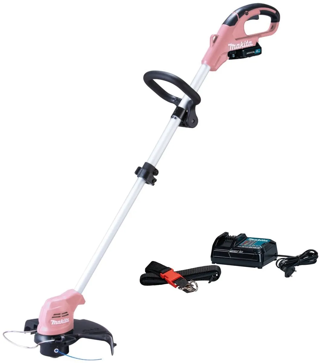 Makita UR100DSAP Kantenmaaier - 260mm - Roze - 1x Accu 2,0Ah - afbeelding 6 van 6