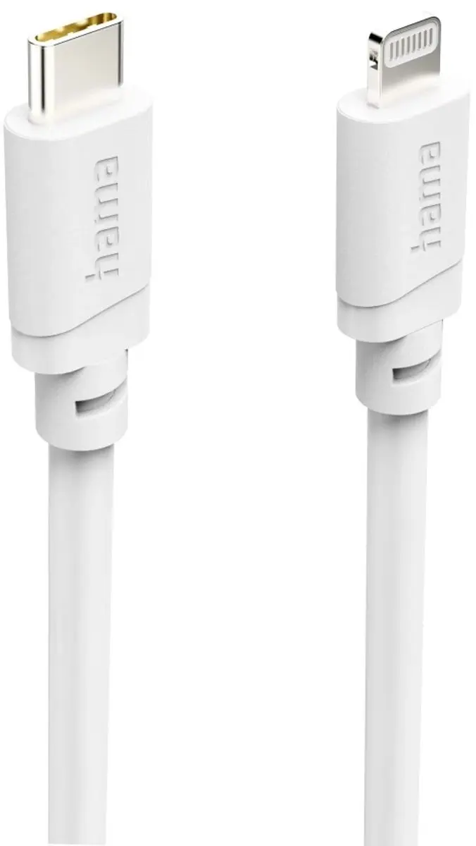 Hama 00201816 USB-C naar Lightning Kabel 2m - Wit