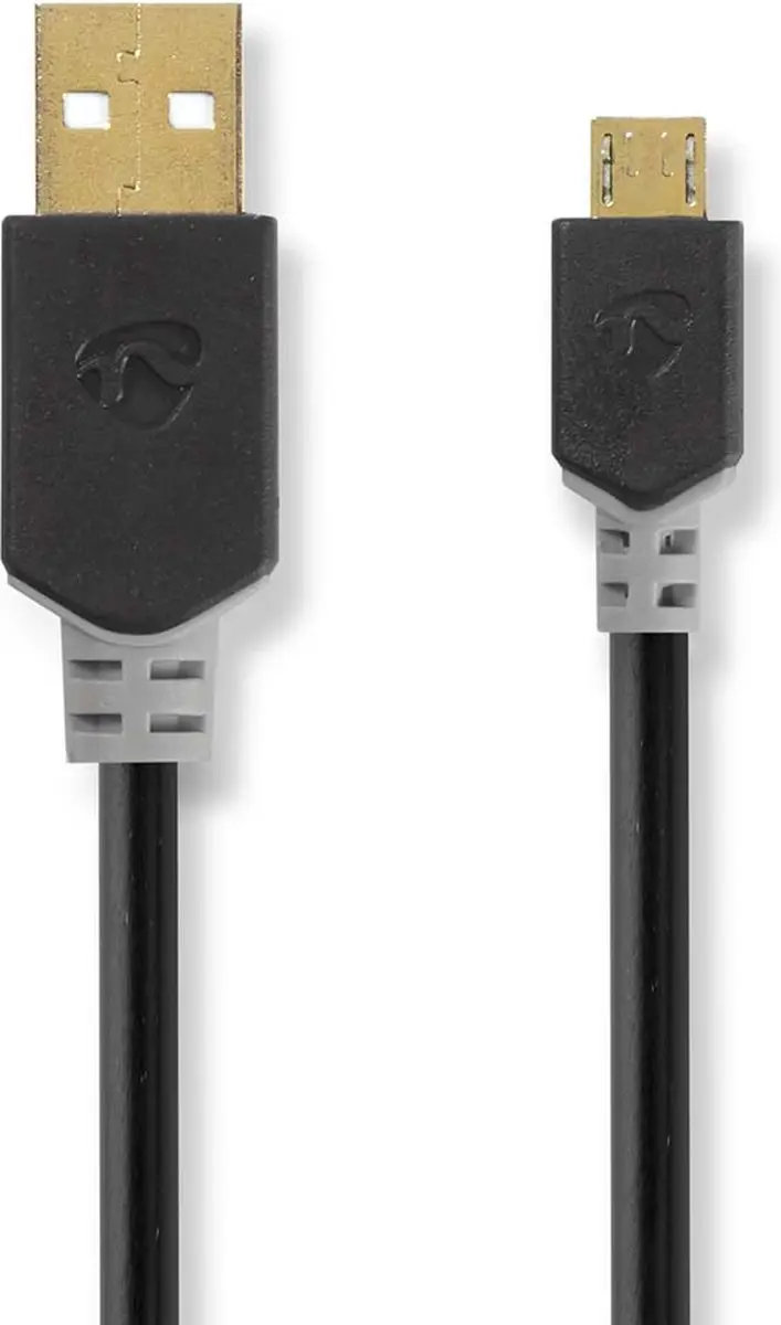 Nedis USB 2.0 A naar Micro-B Kabel 1m