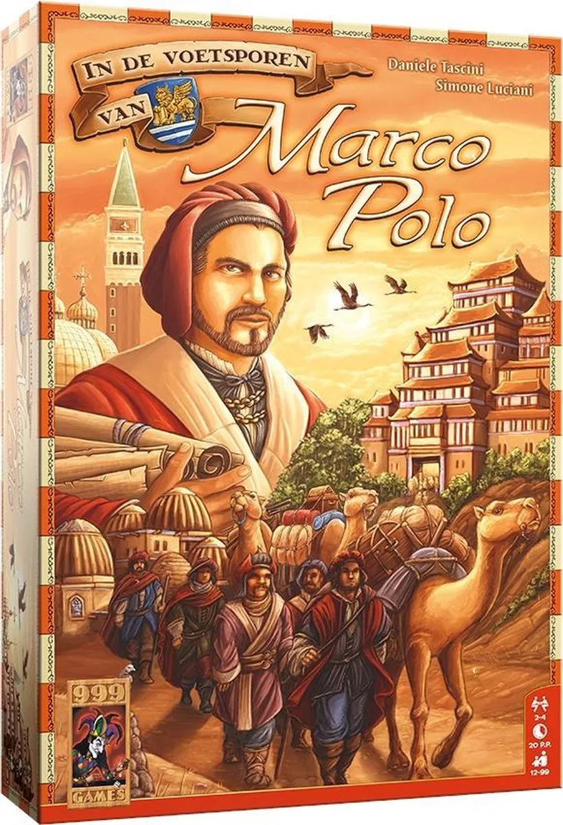 999 Games Marco Polo Bordspel MPN 999-MPO01 - 2-4 Spelers