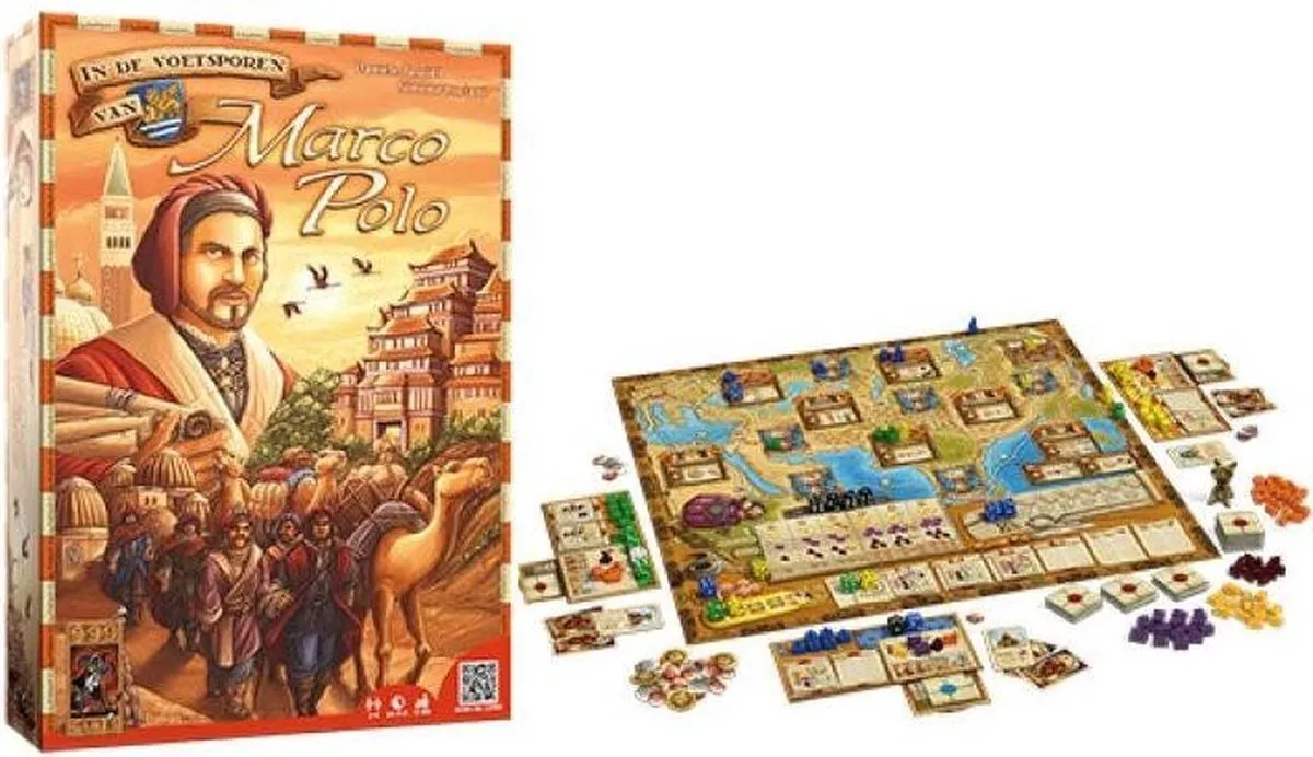 999 Games Marco Polo Bordspel MPN 999-MPO01 - 2-4 Spelers