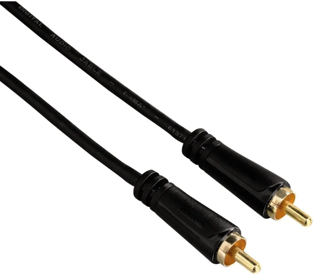Hama Cinch-Cinch Audiokabel Digitaal Verguld 1,5m