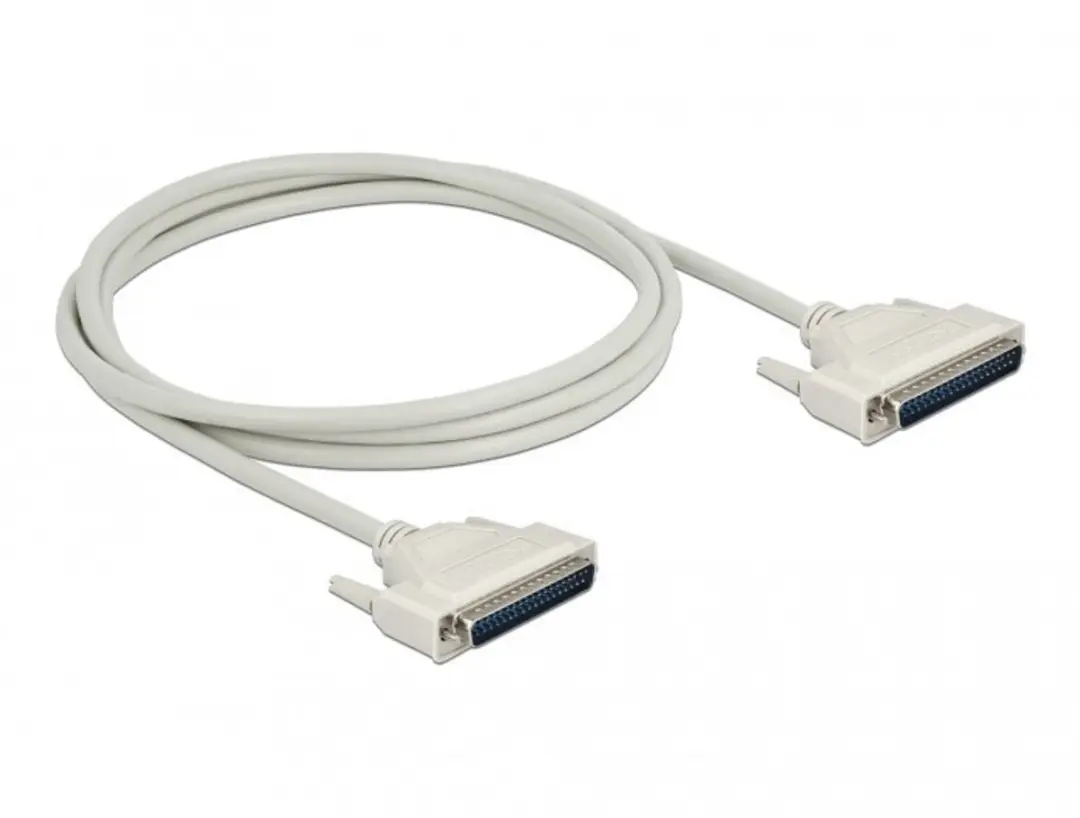 Delock D-Sub 37 Male Kabel - 2m - Beige