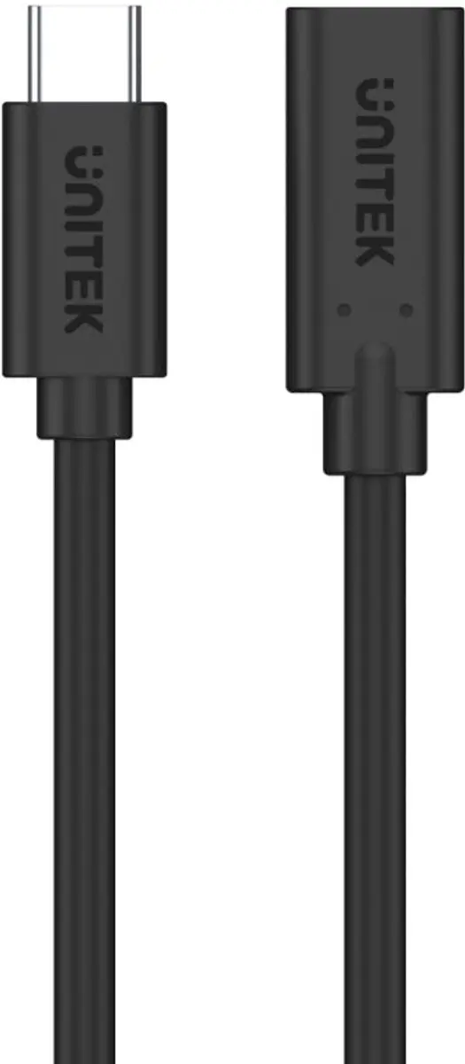 UNITEK C14086BK-1M USB-C Kabel 3.2 Gen 2 - Zwart