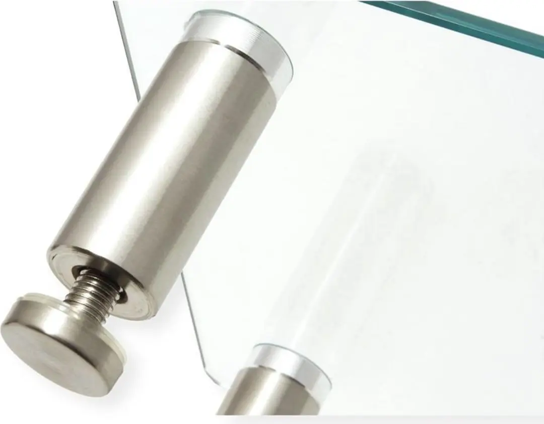 Roline 17.02.3376 Monitorstandaard Transparant - Zilver