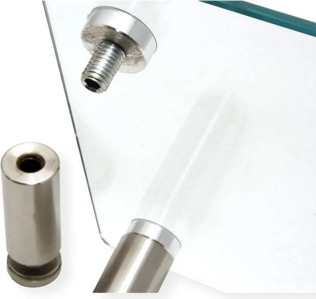 Roline 17.02.3376 Monitorstandaard Transparant - Zilver