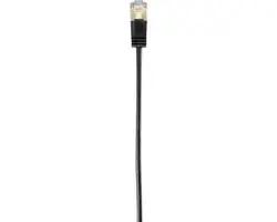 Renkforce RF-4538188 Netwerkkabel CAT 8.1 F/FTP 1m - Zwart