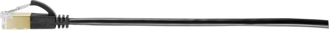 Renkforce RF-4538188 Netwerkkabel CAT 8.1 F/FTP 1m - Zwart