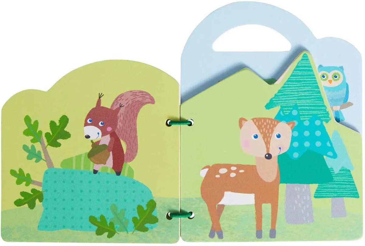 Haba Houten Babyboek Bosdieren