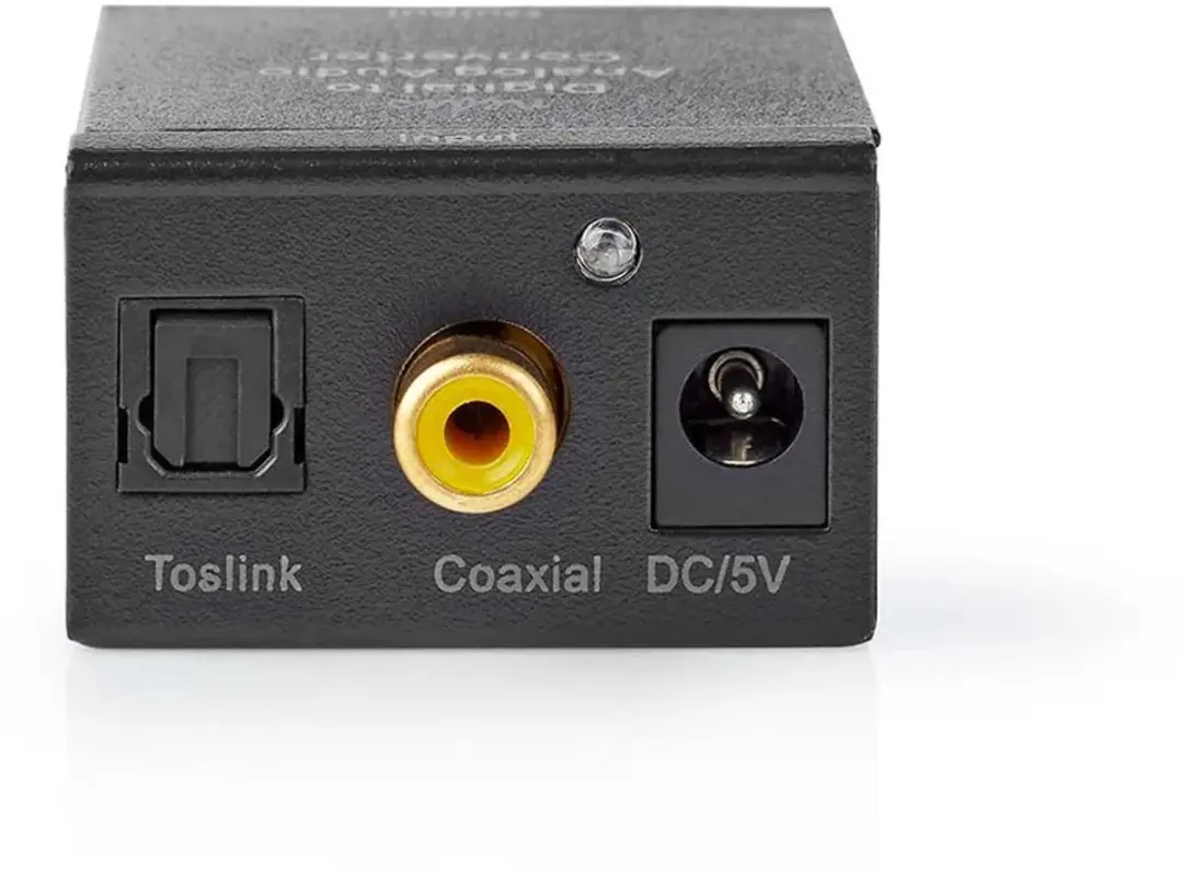 Nedis ACON2510BK Digitale Audioconverter - Zwart