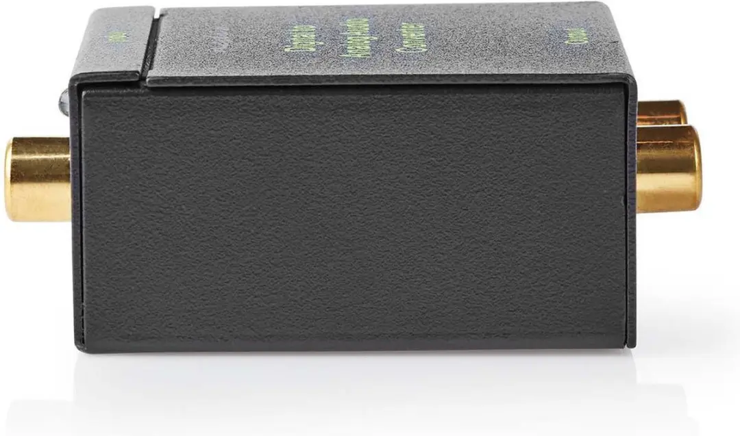 Nedis ACON2510BK Digitale Audioconverter - Zwart - afbeelding 6 van 6