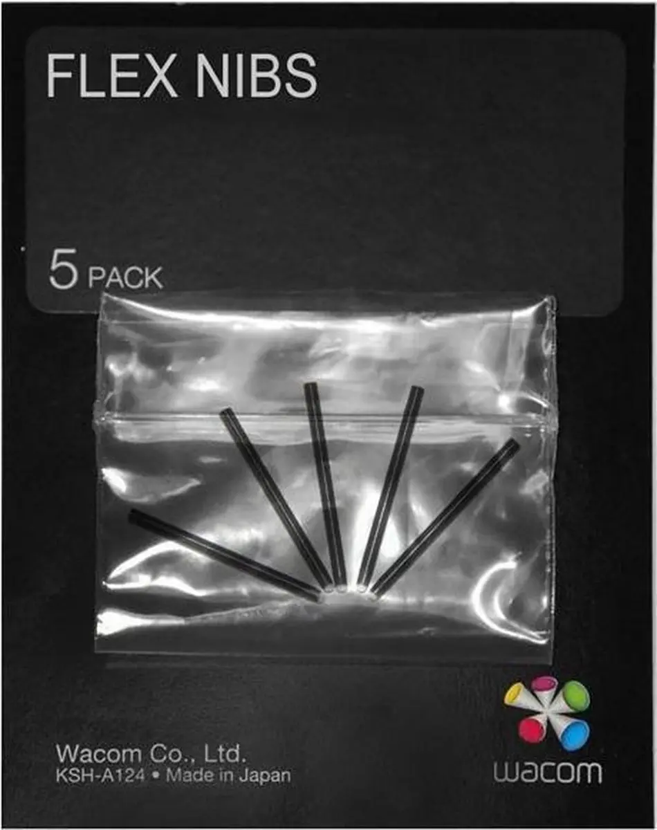 Wacom Intuos ACK-20004 Penpunten - 5 Stuks - Zwart