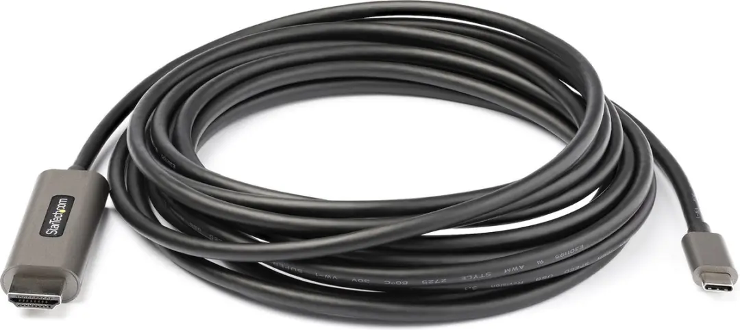 Startech USB-C naar HDMI Kabel 4K 60Hz HDR10 - 5m - Zwart