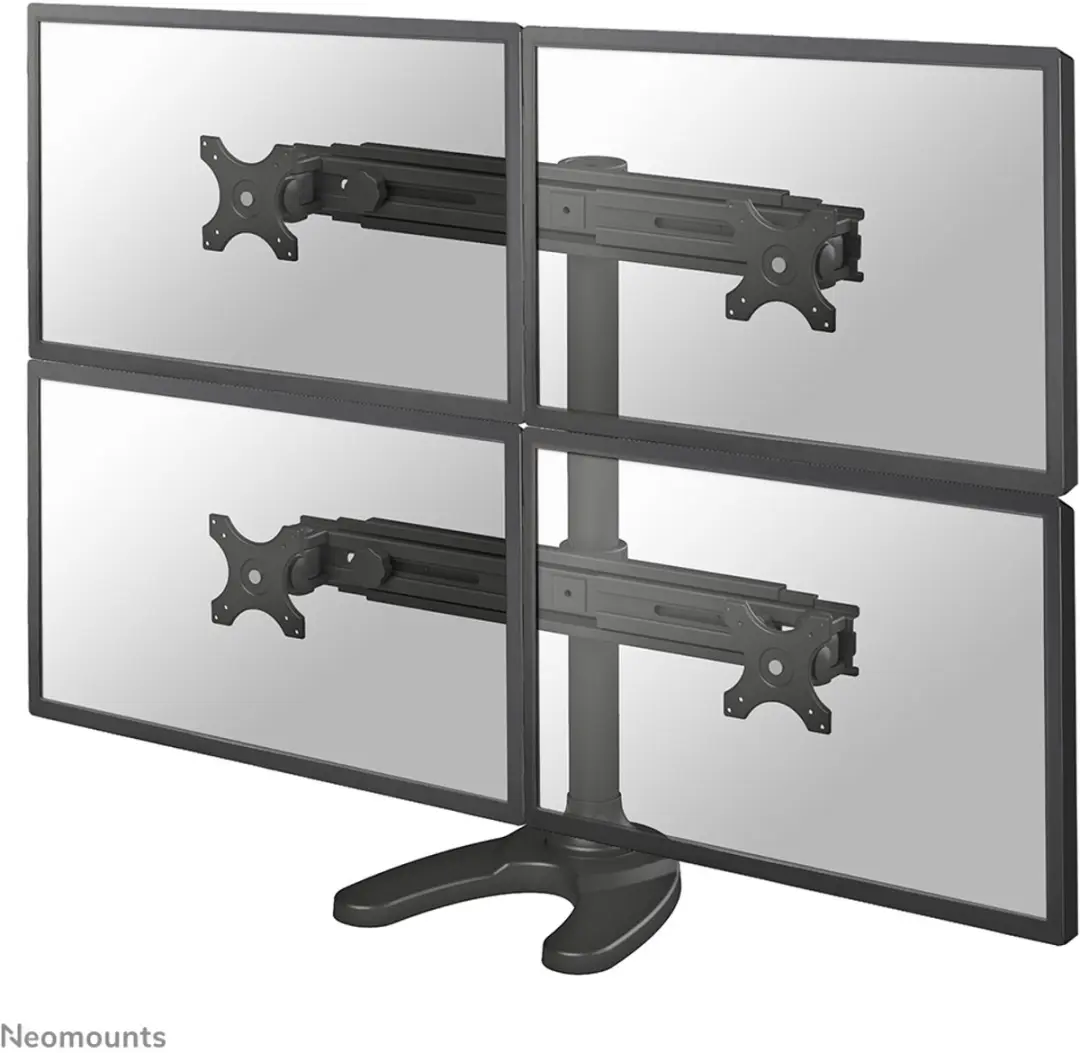 Neomounts FPMA-D700DD4 Full Motion Monitorstandaard 4x 19-30"