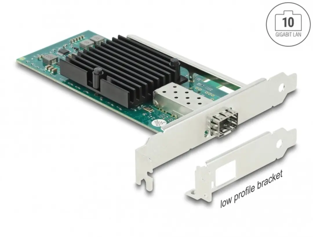 Delock PCIe x8 Kaart 1x SFP+ 10Gbps LAN