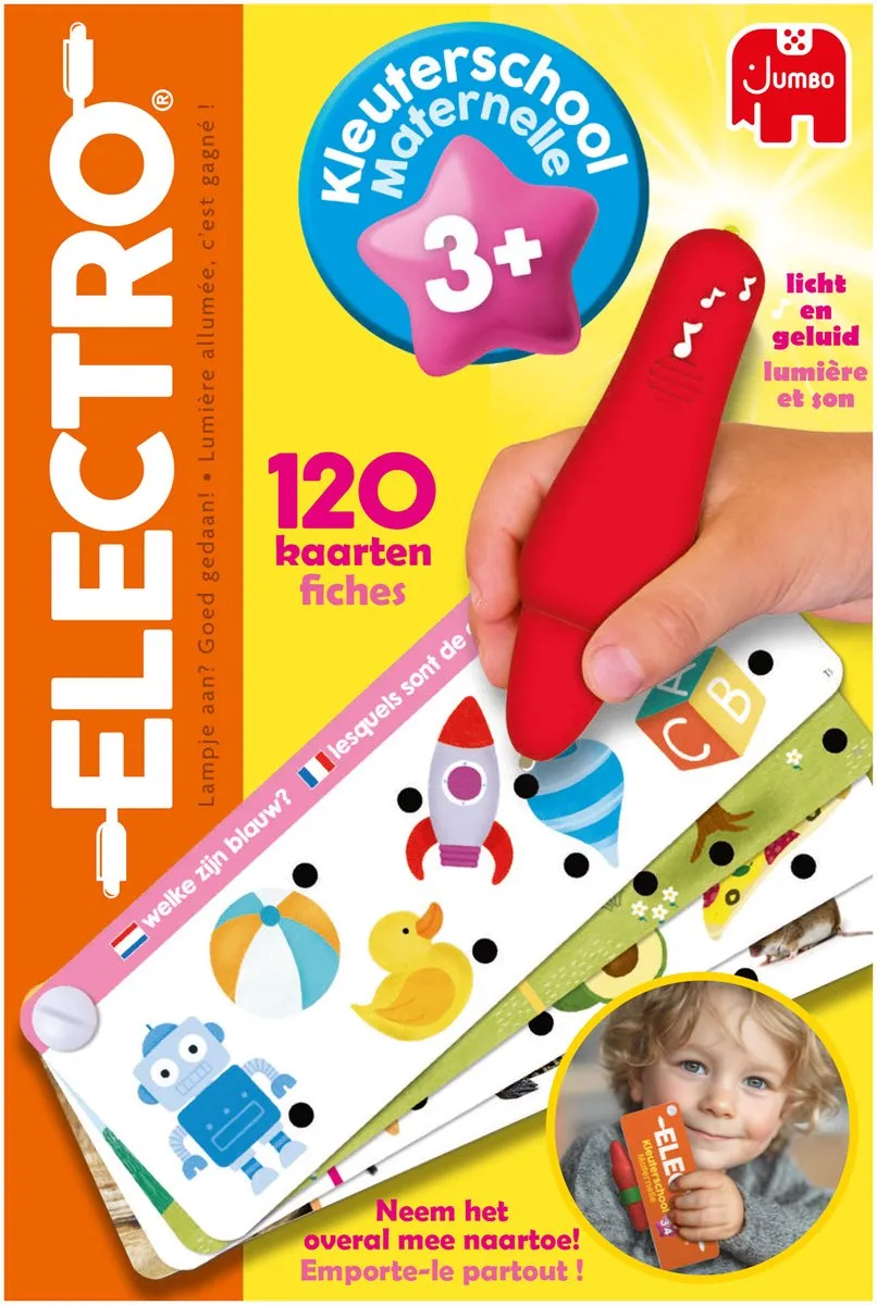 Jumbo Electro Fan on the Go - 100+ Vragen - Multicolor