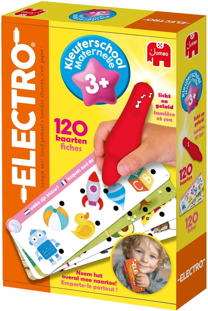 Jumbo Electro Fan on the Go - 100+ Vragen - Multicolor
