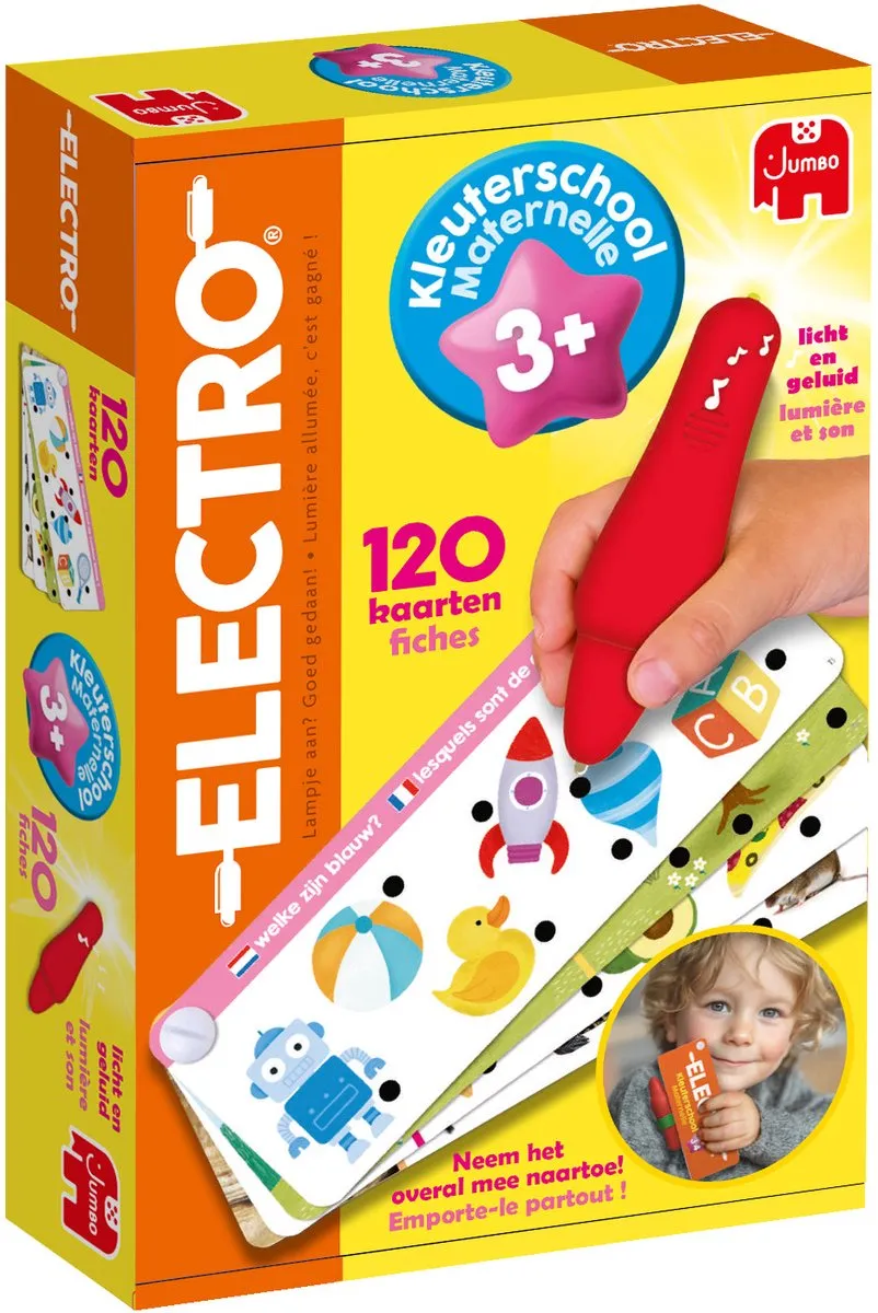 Jumbo Electro Fan on the Go - 100+ Vragen - Multicolor