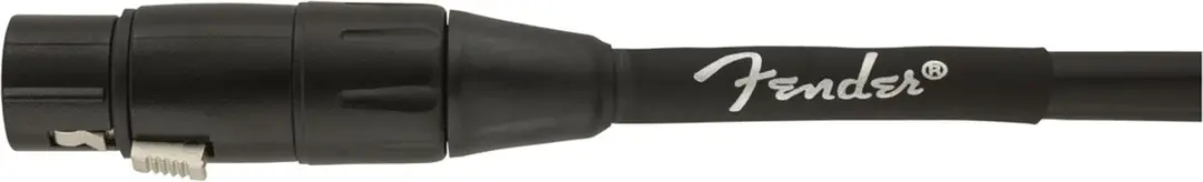 Fender Professional Microfoonkabel 3m - Schwarz