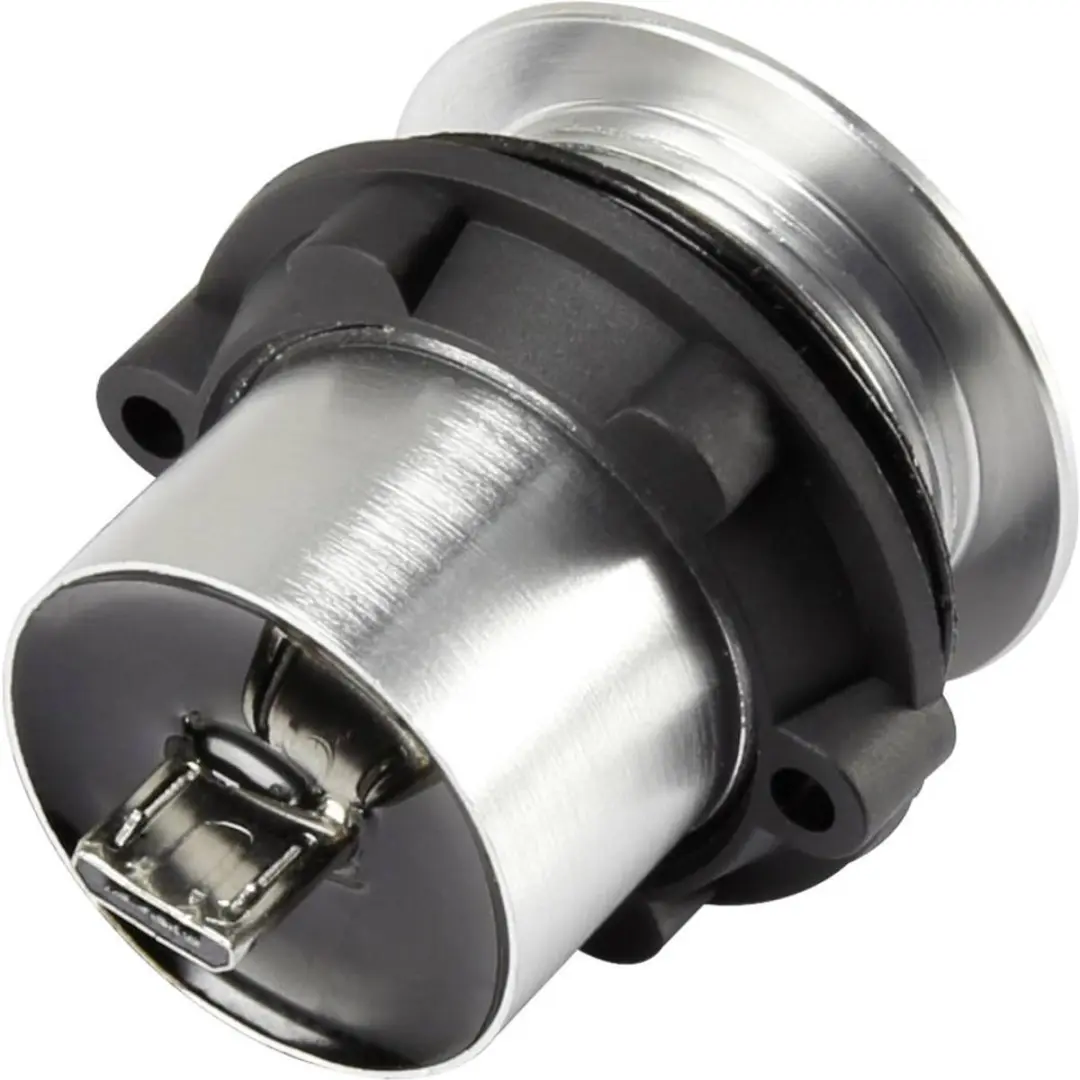 Tru Components Micro USB-01 Inbouwbus - Zilver