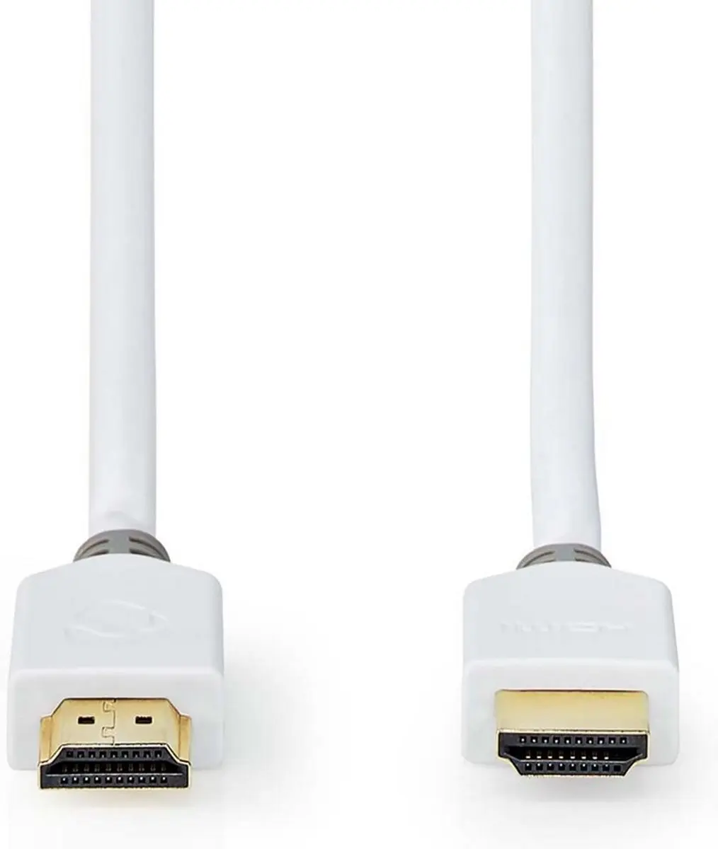 Nedis CVBW34000WT30 HDMI-kabel 4K@60Hz 18Gbps 3m - Wit