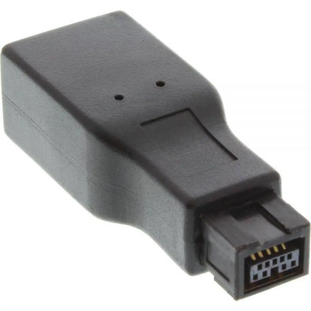 InLine FireWire 400-800 Adapter 34600A - Zwart