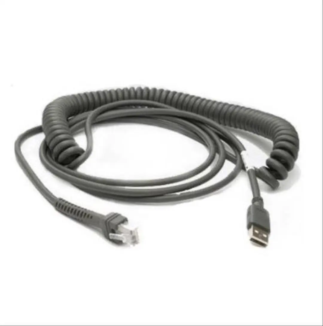 Zebra USB 2.0 A Male naar RJ45 Kabel 4.57m - Grijs