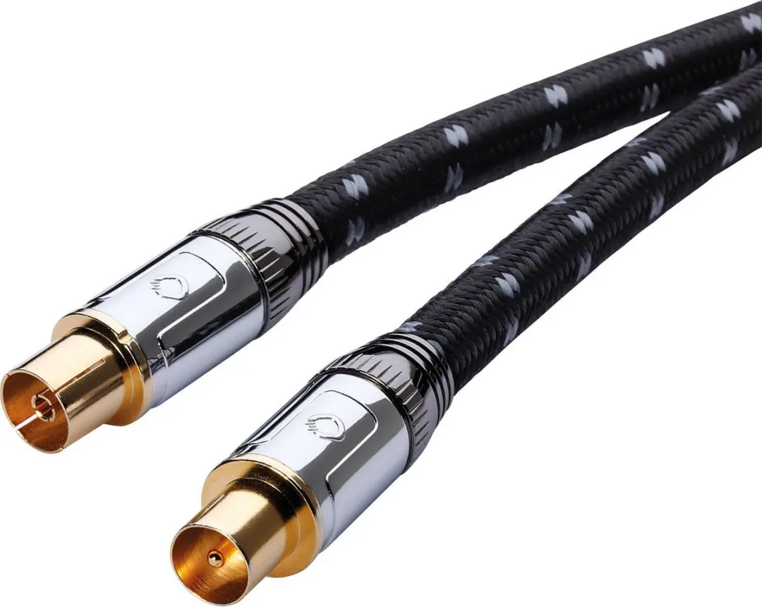 Oehlbach Coax Kabel 1.7m - Zwart