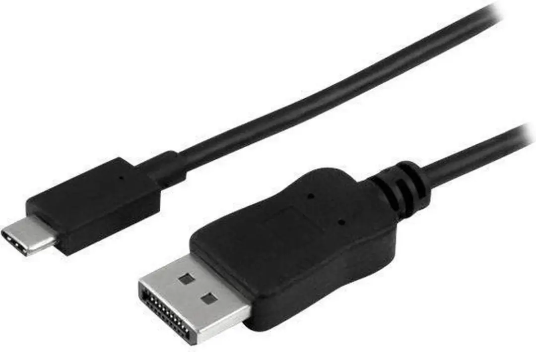 Startech USB-C naar DisplayPort Adapterkabel 1,8m - 4K/60Hz - Zwart