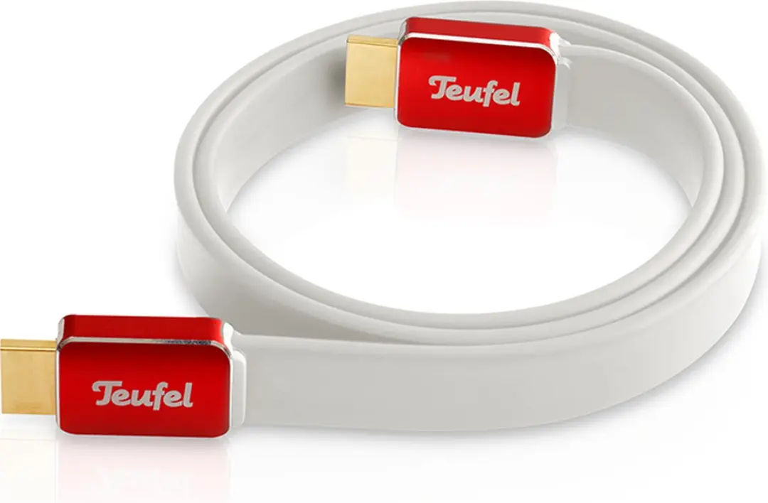 Teufel HDMI 2.0 Kabel 4K 60p 0.75m - Wit