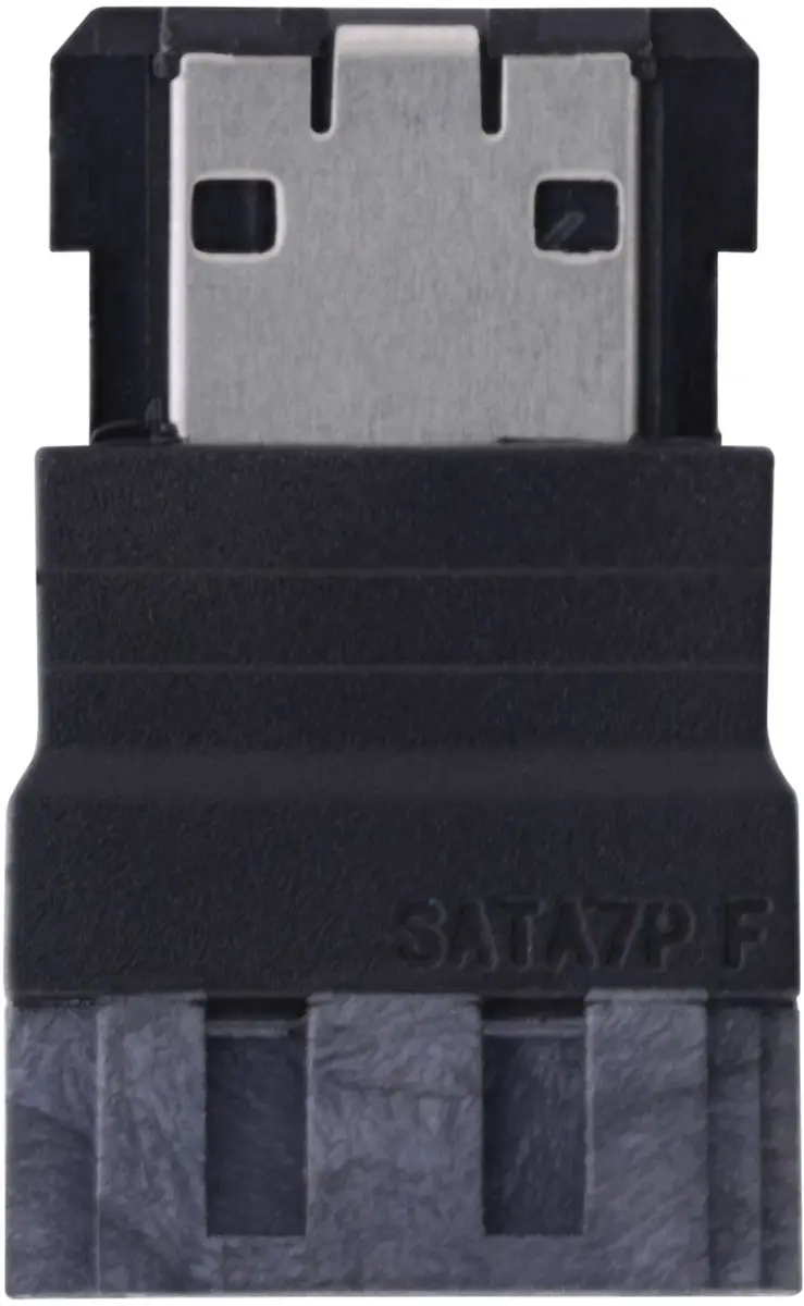 InLine eSATA naar SATA Adapter SATA300 3Gbit/s - Zwart