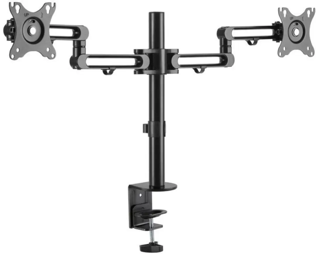 Startech ARMDUAL3 Dubbele Monitorarm - Zwart