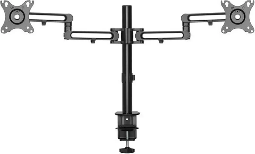 Startech ARMDUAL3 Dubbele Monitorarm - Zwart
