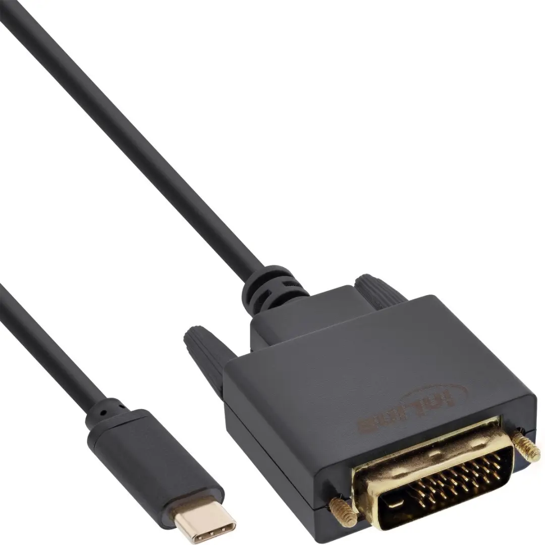 InLine USB-C naar DVI Kabel 1m