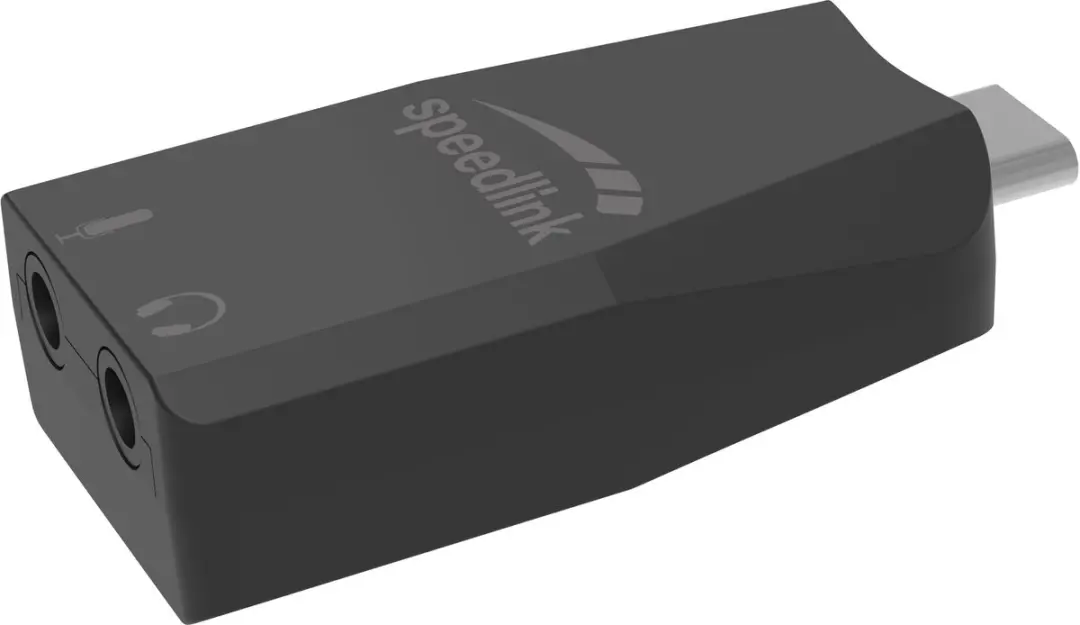 Speedlink VIGO SL-880501-BK USB Geluidskaart - Zwart - afbeelding 5 van 5