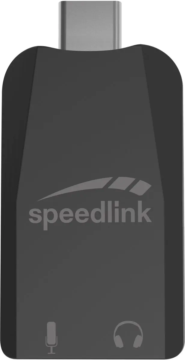 Speedlink VIGO SL-880501-BK USB Geluidskaart