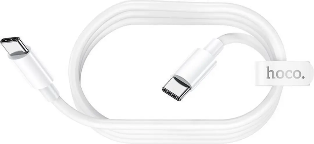 Hoco X51 USB-C Opladerkabel 100W - 1m - Wit