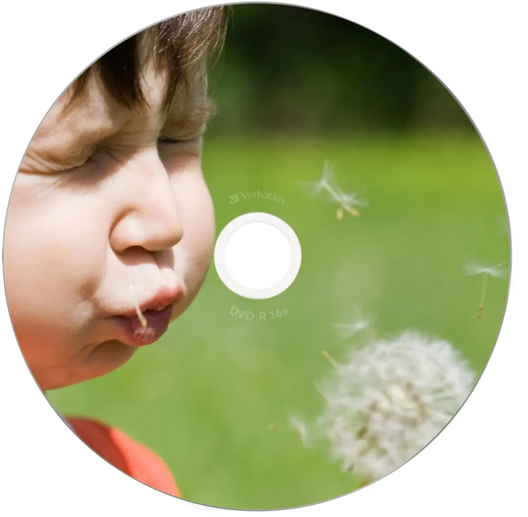 Verbatim 43521 DVD-R Wide Inkjet Printable ID Brand