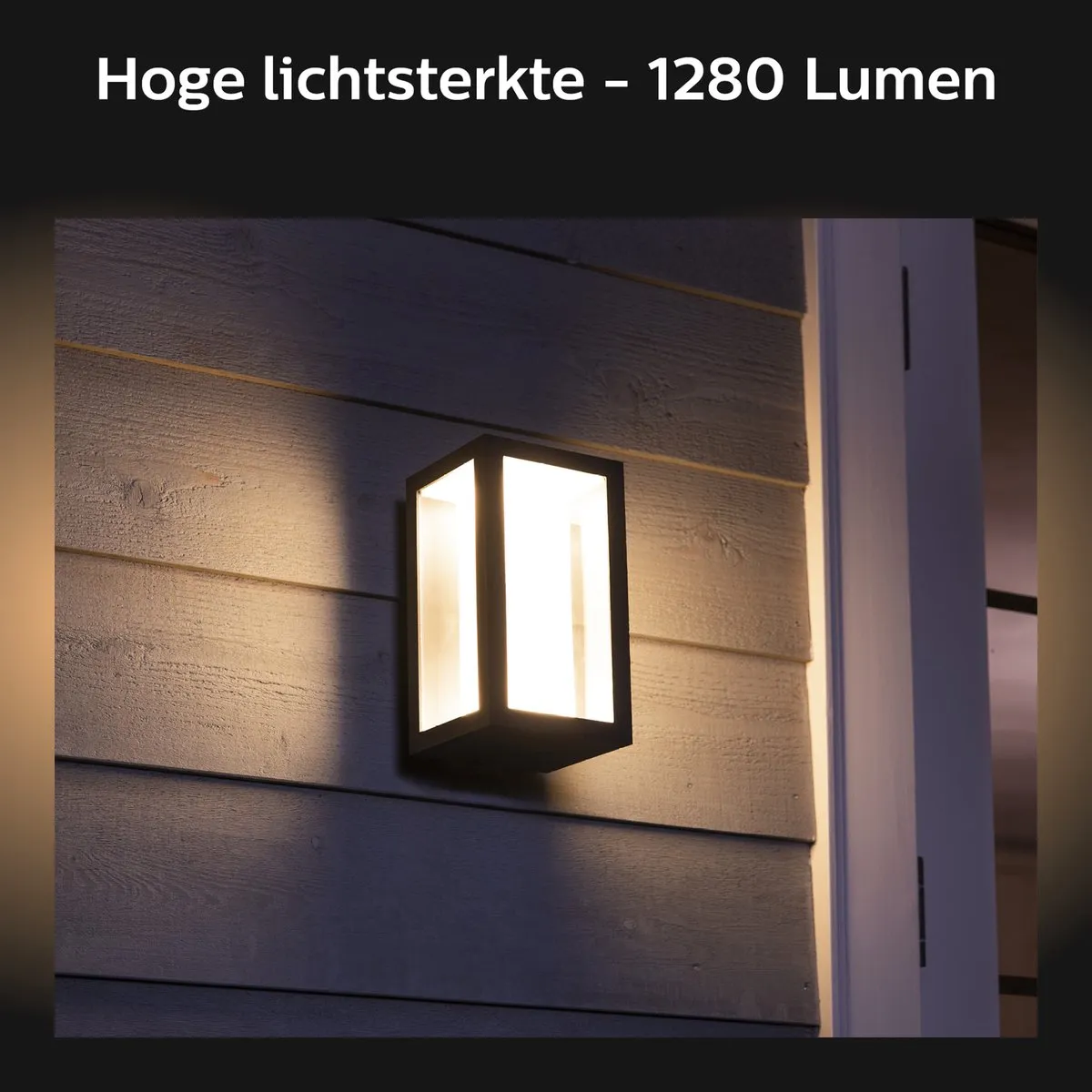 Philips Hue Impress White & Color Ambiance Muurlamp - Zwart