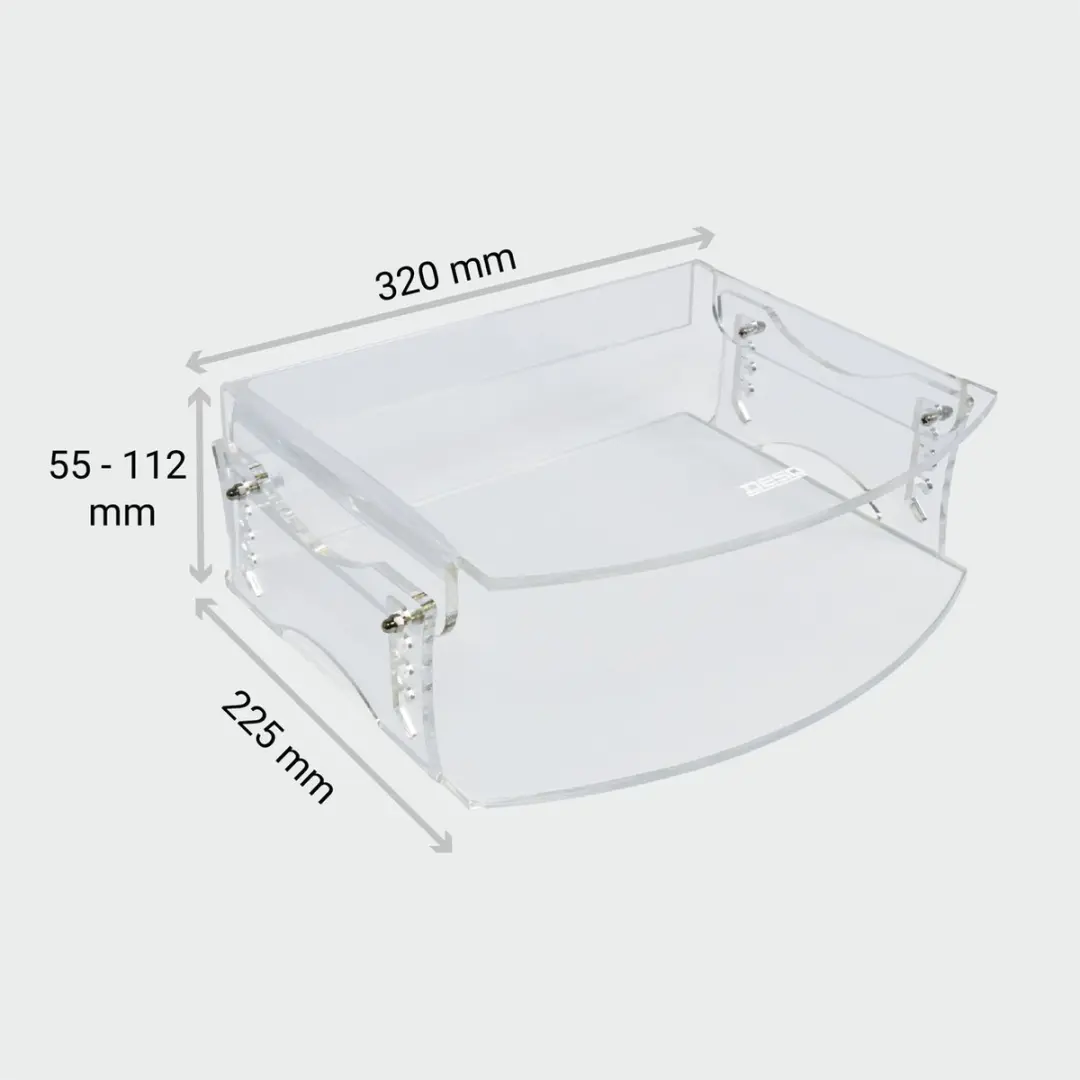 Desq Monitorstandaard Acryl 1538 - 30 Inch
