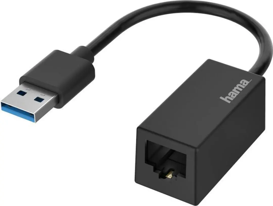 Hama Netwerkadapter USB-LAN Gigabit Kleurloos